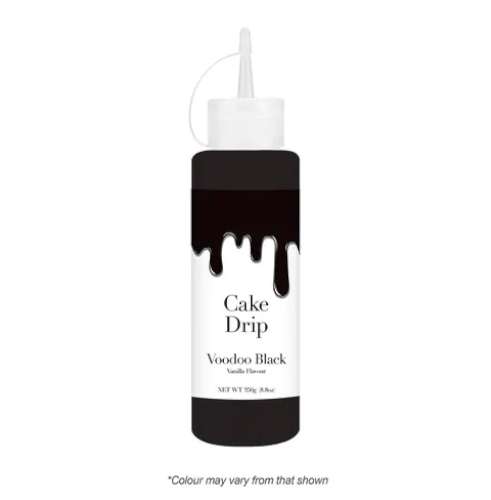 Chocolate Cake Drip - Midnight Black 250 g - Click Image to Close